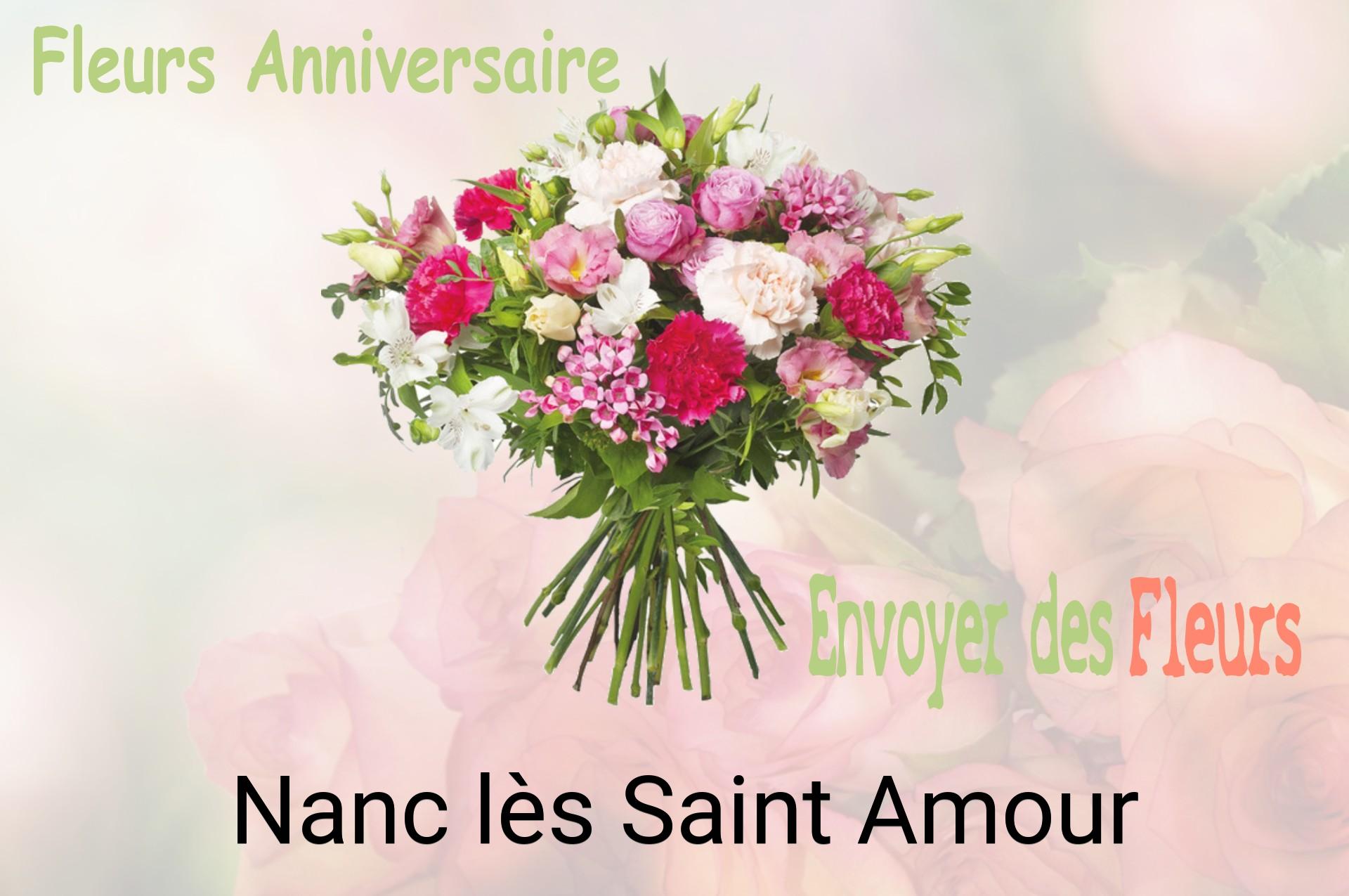 Bouquet de fleurs d’anniversaire livré à Nanc-lès-Saint-Amour